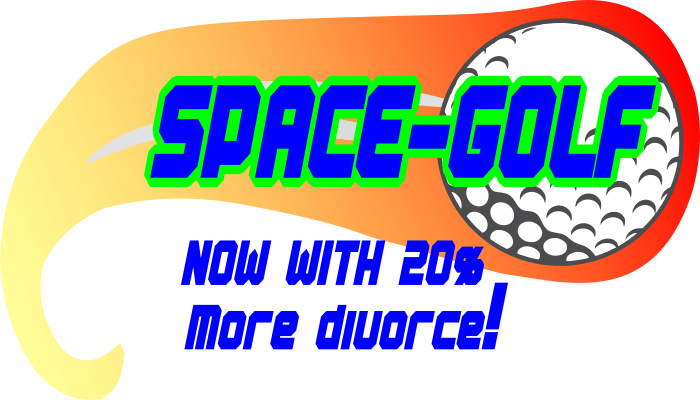space golf long logo